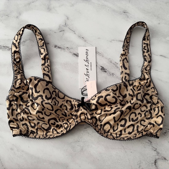 For Love And Lemons Other - For Love & Lemons x Victorias Secret Nwt Leopard Frankie Underwire Bra